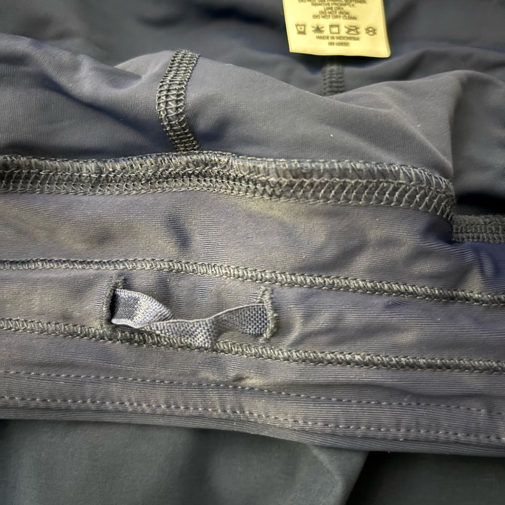 Lands’ End Quick Dry Board Skort Navy Blue - Picture 5 of 16